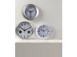 Horloge murale en aluminium
