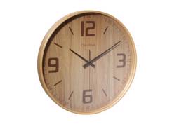 Horloge murale en bois