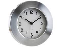 horloge murale publicitaire en aluminium