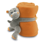 Hypopet - Couverture polaire hippo Orangeorange
