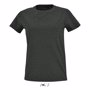 Tee-shirt sol's imperial fit women GrisAnthracite chiné