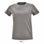 Tee-shirt sol's imperial fit women GrisGris chiné