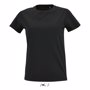 Tee-shirt sol's imperial fit women NoirNoir profond