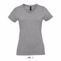 Tee-shirt sol's imperial v women GrisGris chiné
