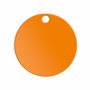 Jeton consigne format 1 eur OrangeEUR & Trou Orange