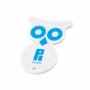 Jeton personnalisable BlancHibou Blanc