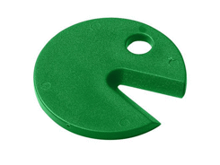 Jeton pour caddies anti-zecke