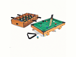 Jeu 2 en 1 billard et football free line