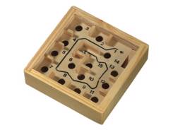 Jeu de labyrinthe personnalisé en bois
