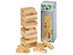 Jeu de patiente publicitaire en bois