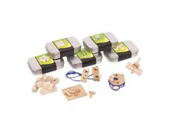 Jeux de patience publicitaire en bois