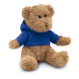 Johnny - Ours en peluche avec T-shirt Bleubleu