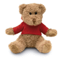 Johnny - Ours en peluche avec T-shirt Rougerouge