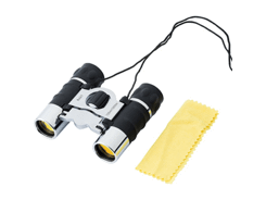 Jumelles 8 x 21 en gomme et aluminium