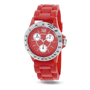 Ketch - montre métal bracelet silicone Rougerouge