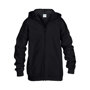 Kids full zip hooded sweat sweat-shirt zippé capuc Au choixBlack