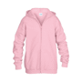 Kids full zip hooded sweat sweat-shirt zippé capuc Au choixLight Pink