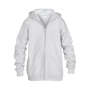 Kids full zip hooded sweat sweat-shirt zippé capuc Au choixWhite