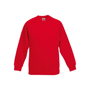 Kids raglan sweat sweat-shirt enfant manches ragla Au choixRed