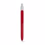 KIWU Chrome. Stylo en ABS avec finition brillante  RougeRouge