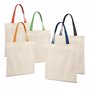 Tote bag en tissu coton anse coloré Au choixAu choix