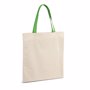 Tote bag en tissu coton anse coloré VertVert