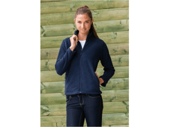 Ladies full zip fleece veste polaire zippée femme