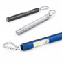 Lampe de poche aluminium mousqueton LED COB Au choix