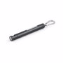 Lampe de poche aluminium mousqueton LED COB NoirNoir