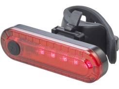 Lampe de vélo rechargeable en ABS