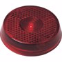 Lampe flash ronde en plastique Rougerouge
