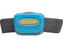 Lampe frontale en plastique munie de 8 LEDS COB.