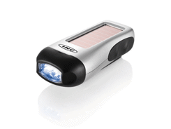 Lampe solaire et dynamo