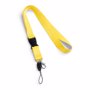 Lanyard avec clip 20 mm JauneJaune