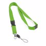 Lanyard avec clip et sécurité 20mm VertVert clair
