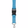 Lanyard en polyester publicitaire Bleubleu clair
