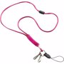 Lanyard en polyester Roserose