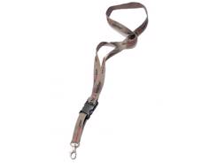 Lanyard personnalisé tissé avec boucles