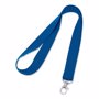 Lanyard simple 20mm BleuBleu royal