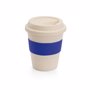 LATTE. Verre de voyage avec couvercle 380 ml BleuBleu royal