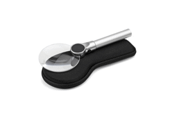 Loupe de bureau lumineuse / alu