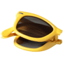 Lunettes de soleil pliables Sun Ray Jaunejaune