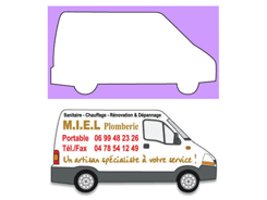 Magnet camionnette 126 mm