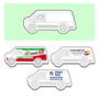 Magnet camionnette 75 mm Au choixQuadri