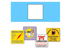 Magnet carre 40x40mm