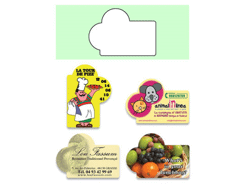 Magnet carte de visite 65x46 mm