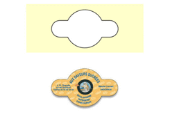 Magnet écusson 74 mm