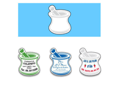 Magnet mortier et pilon