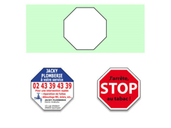 Magnet octogonal 47 mm