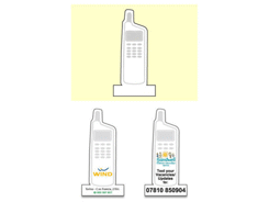 Magnet telephone portable